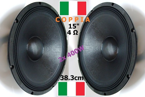 Coppia woofer sub - coppia, (800w)