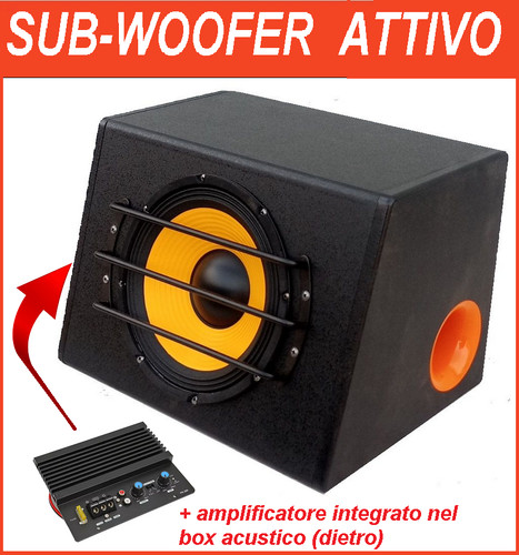 Box amplificato reflex 800 - amplificato,